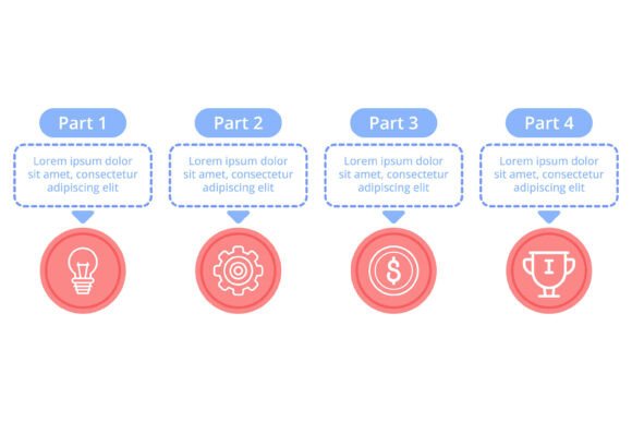 4-Step Process Infographic: A Visual Guide to Understanding Complex Workflows