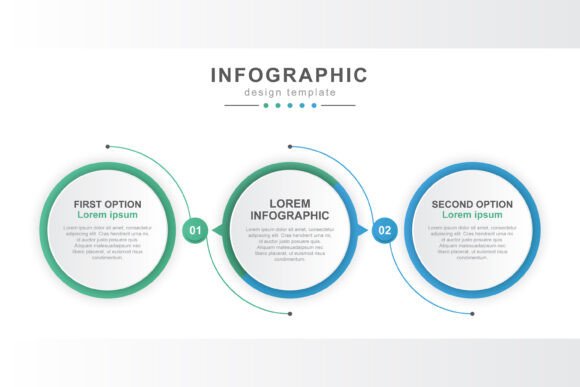 Circular Infographic Template Design