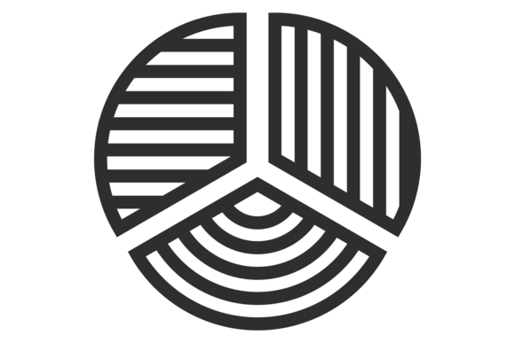 Pie Chart Black Icon: Visual Data Simplified