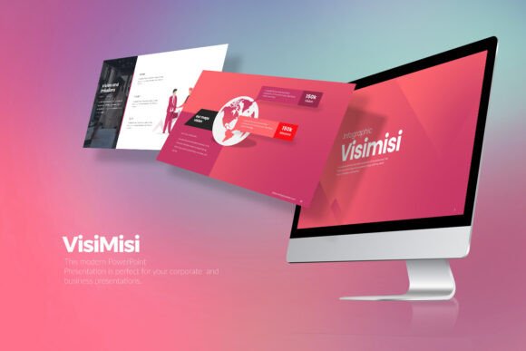 Visimisi Infographic PowerPoint: A Versatile Tool for Dynamic Presentations